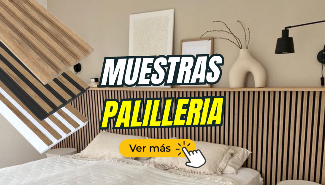 Diseño de dormitorio moderno con cabecero de madera y decoración minimalista.